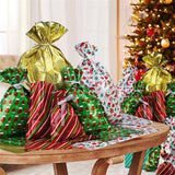 Recyclable Drawstring Christmas Gift Bags(30 Sets)