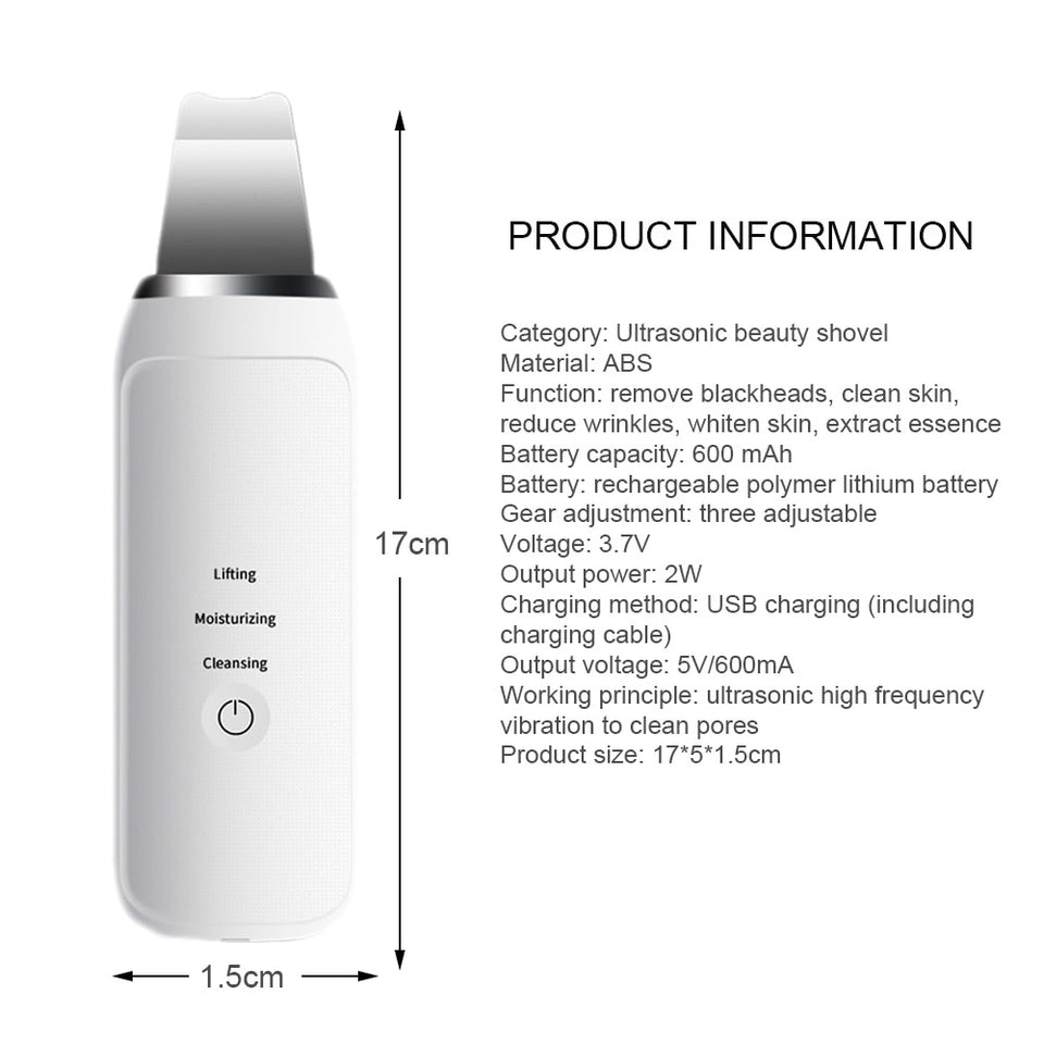 All in One Ultrasonic Skin Blackhead Remover